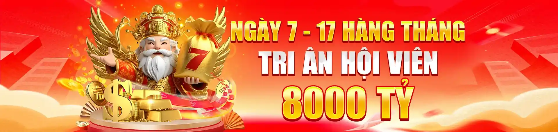 Tri ân hồi viên ngày 7 - 17 hằng tháng